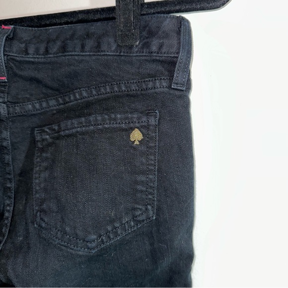 Kate Spade black skinny jeans - play hooky perry street 25 - Picture 6 of 8